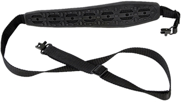 Picture of Bulldog Cases Armor Molded Rifle Sling, with Deluxe Locking Swivels, Poly Oxford Nylon, Black BD839