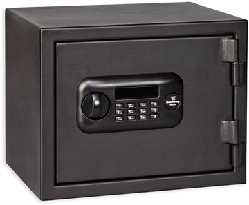 Picture of Bulldog Digital Fire Safe Vault Keypad/Key Entry Black Steel 12" x 15" x 12" BD1090F