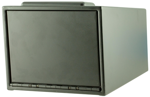 Picture of Bulldog Magnum Biometric Vault Fingerprint ID Entry Black Powder Coat Steel 11.50" x 10" x 8" BD4040B