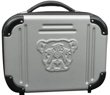 Picture of Bulldog Double Molded Pistol Case Black/Gray ABS Polymer Holds 4 Handguns BD580