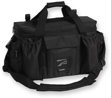 Picture of Bulldog Deluxe Police & Shooter XL Black Nylon w/ Removeable Dividers, Storage Pockets BD920