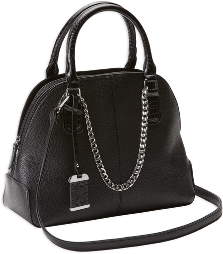 Picture of Bulldog Satchel Purse w/Holster Black Leather Most Sm Pistols & Revolvers Ambidextrous Hand BDP021