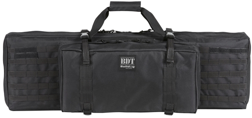 Picture of Bulldog Cases Standard Tactical Rifle Case, Fits Single Rifle, 38" Soft Case, Shoulder Strap, Large Front Pocket, Black BDT30-38B BDT3038B