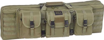 Picture of Bulldog BDT Tactical Single Green Nylon, 3 Accessory Pockets, Deluxe Padded Backstraps, Lockable Zippers & Padded BDT4037G
