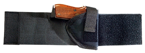 Picture of Bulldog Ankle Black Elastic Velcro Fits Glock 43 Fits Ruger LC9 Fits Glock 42 Fits 2-3" Barrel Right Hand WANK20R