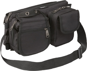 Picture of BULLDOG BDT DELUXE SATCHEL GO BAG/WAIST PACK W/MOLLE BLACK< BDT403B