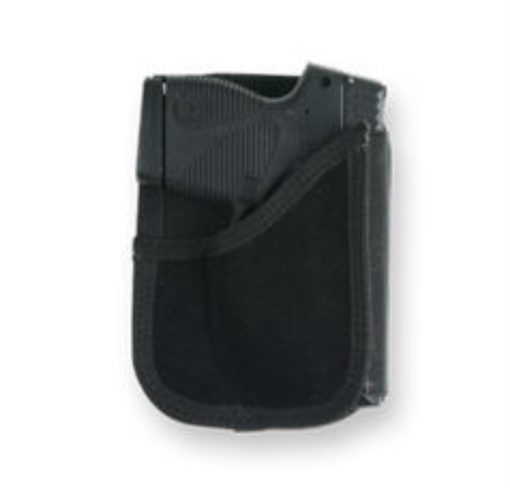 Picture of BULLDOG CASES BLACK NYLON /LEA WALLET HOLSTER MINI 22, 25, 380 AUTOS BD-CWH