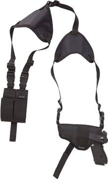 Picture of Bulldog Deluxe Shoulder Harness Black Nylon Harness Fits 1911 Ambidextrous WSHD15