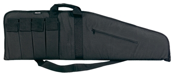 Picture of Bulldog Extreme Tactical 45" Black Water-Resistant Nylon, Tricot Lining, 4 External Velcro Magazine Pouches, Soft Padding BD420
