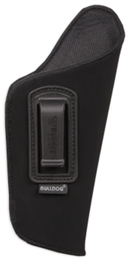 Picture of Bulldog DIP20 Deluxe IWB Black Suede Like Belt Clip Fits Glock 42/43/Ruger LC9/2-3" Barrel Right Hand DIP20 DIP-20