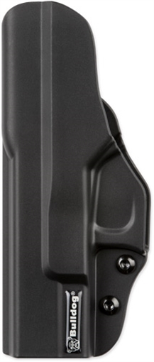 Picture of Bulldog Inside The Pants IWB Black Polymer Belt Clip Compatible w/Glock 43 Belt 1.75" Wide Right Hand PIPG43