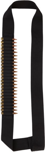 Picture of BULLDOG CASES RIFLE AMMO BANDOLIER HOLDS 24 CART 2" WEBBING BLK WRAB