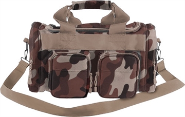Picture of Bulldog Cases Economy Range Bag, 2 Outside Pockets, Nylon, Throwback Camo BD900TBC