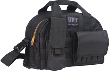 Picture of BULLDOG CASE TACTICAL RANGE BAG W/ MOLLE MAG POUCHES BLACK (5 PER CASE) BDCBDT940B