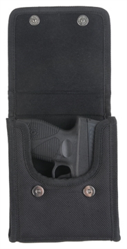 Picture of BULLDOG CASE BLACK NYLON VERTICAL CELL PHONE HOLSTER FOR COMP 9MM (12 PER CASE) BD849