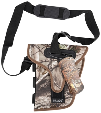 Picture of Bulldog Bandolier Shoulder Realtree APHD Fits 5.50-6.50" Barrel Belt 1.50" Wide Ambidextrous DCBAN6