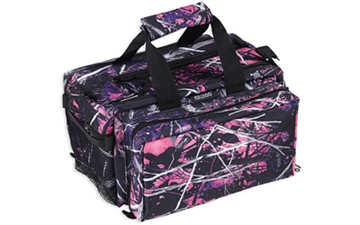 Picture of Bulldog Cases Deluxe Range Bag, Muddy Girl Camo Finish, Nylon, Adjustable Shoulder Strap BD910MDG
