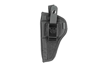 Picture of Bulldog Extreme Handgun Holster with Belt Loop and Clip for Revolvers with 3-4" Barrels Black Ambi FSN-12 FSN12