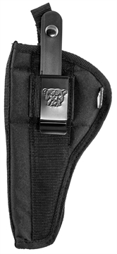 Picture of Bulldog Extreme Handgun Holster with Belt Loop and Clip for Large Frame Revolvers with 5-6" Barrels Black Ambi FSN-23 FSN23