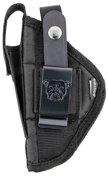 Picture of Bulldog Extreme OWB Black Nylon Belt Loop/Clip Compatible w/Taurus Millennium Fits 2.50-3.75" Barrel Ambidextrous FSN3