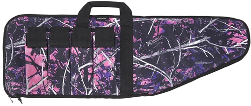 Picture of Bulldog MDG1038 Extreme Tactical 38" Muddy Girl Camo Water-Resistant Nylon, Black Trim, Tricot Lining, 4 External Velcro Magazine Pouches, Soft Padding MDG1038 MDG10-38