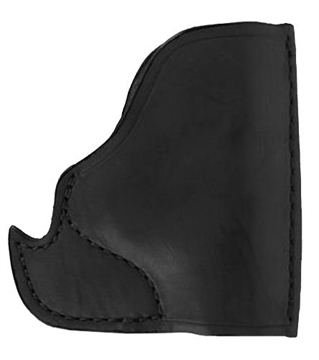 Picture of Bulldog Inside The Pocket Black Leather Fits Micro Pistols 22/25/380 Fits Ruger LCP/Walther PPK Ambidextrous MLBIP