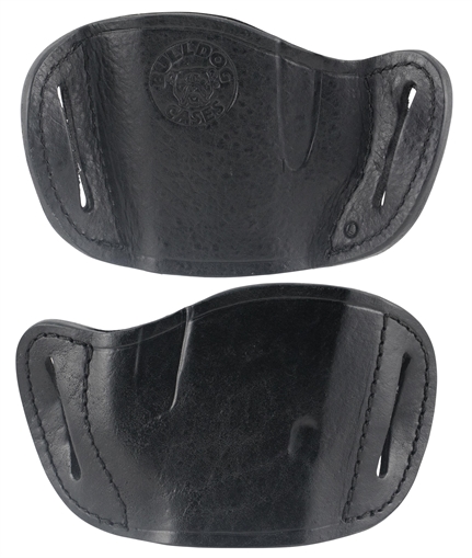 Picture of Bulldog MLBL Molded OWB Black Leather Belt Slide Fits Glock Fits Ruger P85 Fits S&W M&P 40 Right Hand MLBL MLB-L