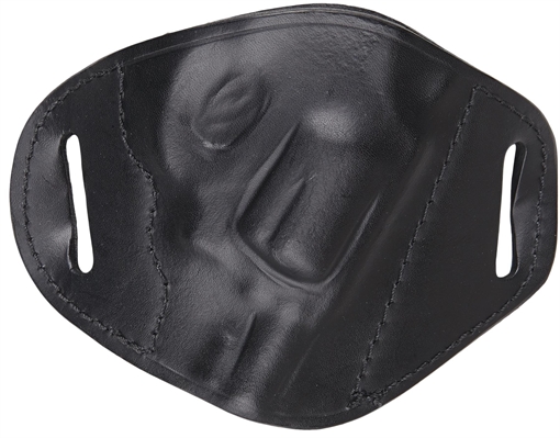 Picture of Bulldog MLBRS Molded OWB Black Leather Belt Slide Fits S&W J Frame Fits 2-4" Barrel Right Hand MLBRS MLB-RS