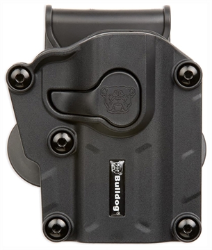 Picture of Bulldog Max Multi Fit OWB Black Polymer Paddle Fits Sig P250/P320 Fits S&W M&P 9/40/45 Sub-Compact Right Hand MX001SC