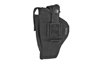 Picture of Bulldog Extreme Handgun Holster with Belt Loop and Clip for Compact Autos with 2.5-3.75" Barrels with Laser or Light Black Ambi FSN-19C FSN19C