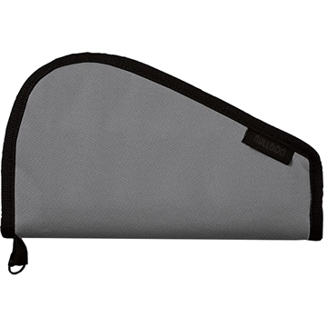 Picture of Bulldog Pistol Rug Small 12" Gray w/ Black Trim Water-Resistant Nylon BD610