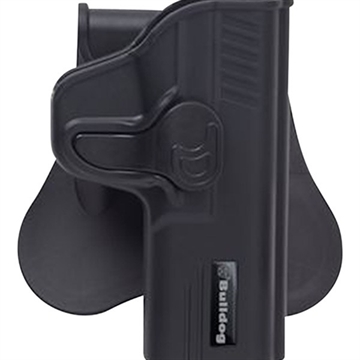 Picture of BULLDOG CASES RAPID RELEASE POLYMER HOLSTER W/PADDLE RH RR-LCP