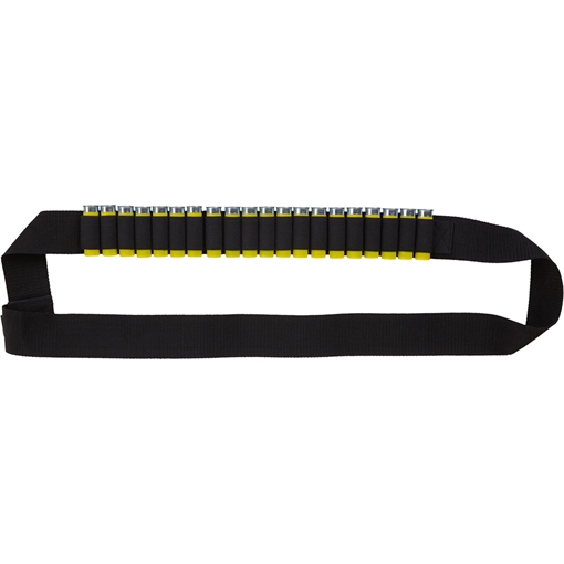 Picture of BULLDOG SHOTGUN AMMO BANDOLIER HOLDS 20 SHELLS 2" WEBBING BLK WSAB
