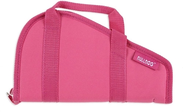 Picture of Bulldog Small Pistol Rug with Pocket and Handles Nylon Pink 12" x 6" 672352600162