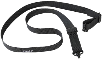 Picture of Bulldog Cases Single Point Sling, Deluxe Locking Swivels, Poly Oxford Nylon Construction, Black BD830