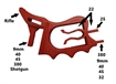 Picture of BULLETBLASTER MULTIPLE CALIBER GUN MAGAZINE LOADING TOOL ( ) RED