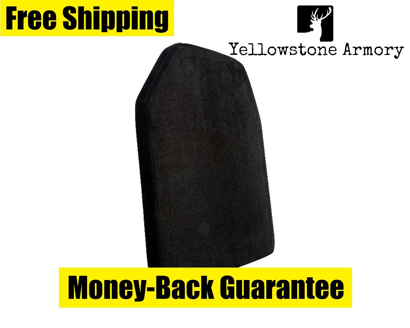 BULLETSAFE BALLISTIC LEVEL IV PLATE 7.7LBS SHOOTERS CUT BS56006-img-0