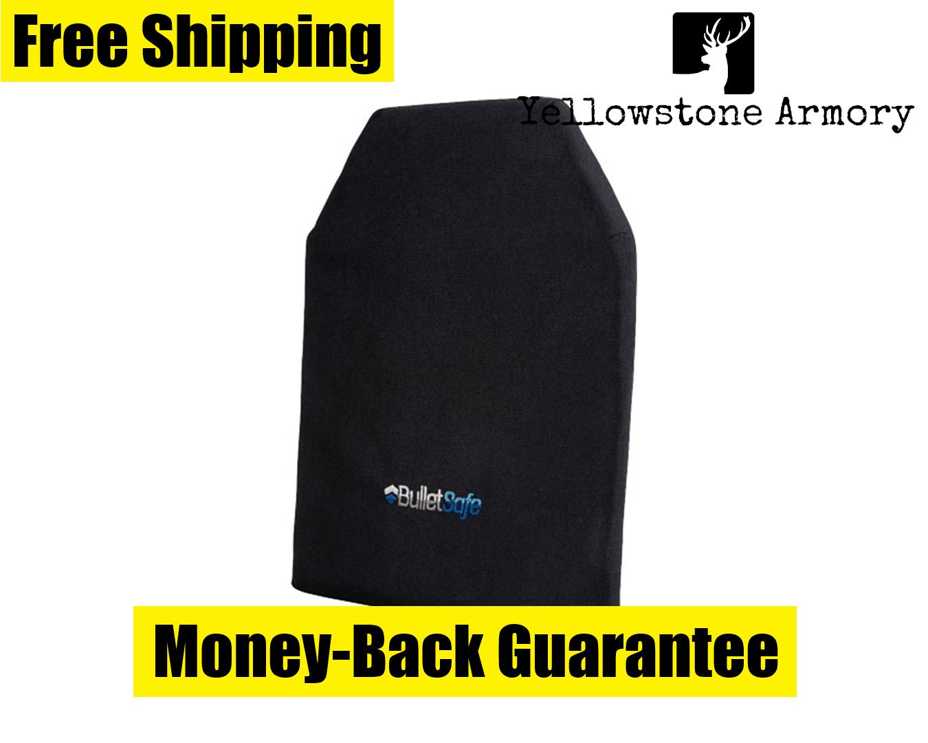 BULLETSAFE FLEXIBLE ARMOR PANEL LEVEL IIIA SHOOTERS CUT BS56001-img-0