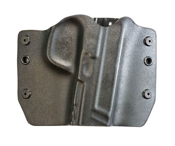 Picture of Bullseye Holster OWB RH for S&W Shield with Crimson Trace laser BULL-HOLSTER-OWB-RH-SW-SHIELDC