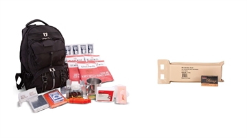 Picture of BUNDLE - ReadyWise 64 Piece Survival Backpack w/ PMC Battle Pack | Black | PMC-223A-BP RW01-633GSG-BLACK-PMC-223A-BP