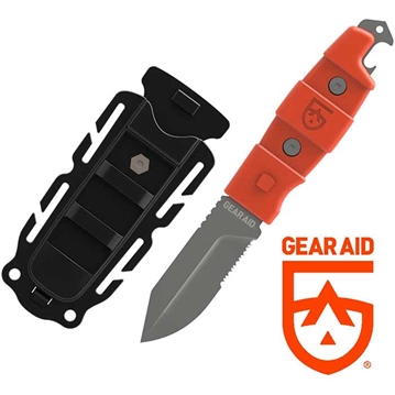 Picture of MCNETT Buri Drop Point Knife Orange 62055 021563620559