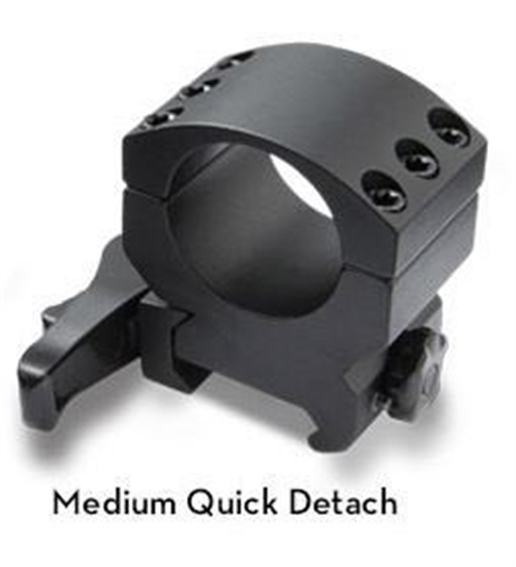 Picture of Burris Optics 420157 Xtreme Tactical Quick Release 30 mm (1.18 inch) Riflescope Mounting Rings with Matte Black Finish BUR-420157