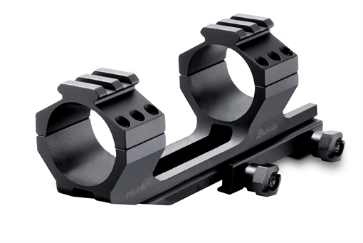 Picture of Burris Optics AR Proper Eye Position Ready Mount, 34MM, Aluminum w/Picatinny Tops, Matte, 20MOA of Built In Cant 410345