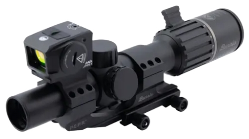 Picture of Burris RT-6 Rifle Scope FastFire E Red Dot Sight Tactical Kit 1-6x24 30mm SFP Ballistic 5X Illum Black 200576
