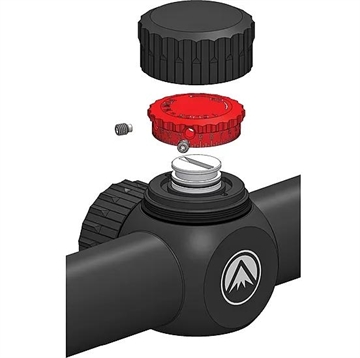 Picture of Burris Optics Synergy Knob, Matte Finish, Black, Standard 626400