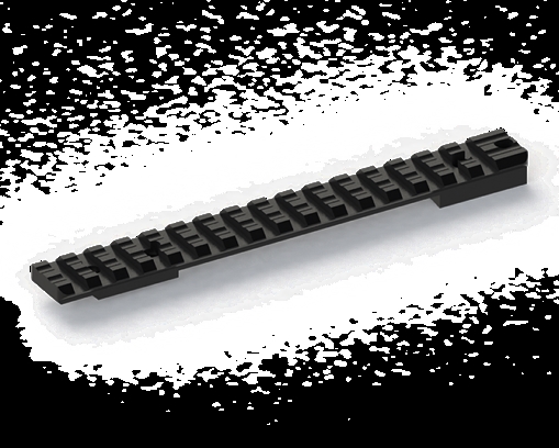 Picture of Burris Optics Xtreme Tactical 1 Piece Base, Howa 1500 Short Action, Steel, No Cantilever, Fits Howa 1500 SA, Compatible w/All Weaver-style and Picatinny-style Rings, Matte Finish 410665