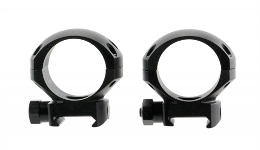 Picture of Burris Optics Xtreme Tactical 34 mm Riflescope Rings Fits Picatinny-Style Rail Medium 1/2 inch Height 2 Rings Matte Black BUR-420190