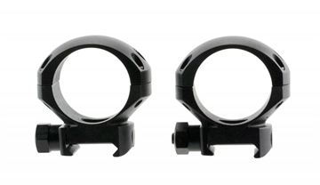 Picture of Burris Optics Xtreme Tactical 34 mm Riflescope Rings Fits Picatinny-Style Rail Medium 1/2 inch Height 2 Rings Matte Black BUR-420190