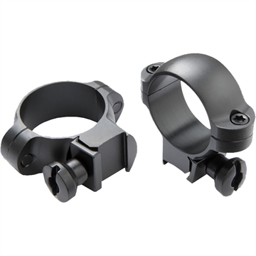 Picture of Burris Burris Rimfire/Airgun Rings 1 in. Medium Deluxe Steel QD Matte Black 420068