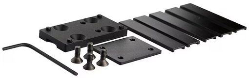 Picture of Burris SpeedBead Vent Rib Mount Black Anodized Black Aluminum Shotgun 410689